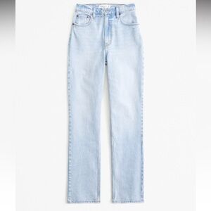 A&F Ultra High Rise 90s Straight Jean size 31L